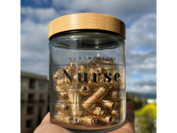 Load image into Gallery viewer, Nurse Gift Affirmation Card Capsules in a Jar, Nurse Gift Idea, Nurse Graduation Gift Ideas, New Nurse Gift, Nurse Appreciation Gift
