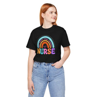 Load image into Gallery viewer, Rainbow Nurse T-Shirt
