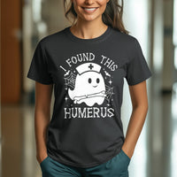 Load image into Gallery viewer, I Found This Humerus Nurse Halloween T-Shirt
