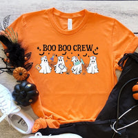 Load image into Gallery viewer, Boo Boo Crew Halloween Nurse Shirt
