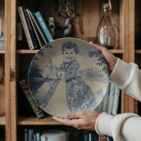 Load image into Gallery viewer, Cat Toile Plate - 3
