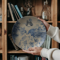 Load image into Gallery viewer, Cat Toile Plate - 1
