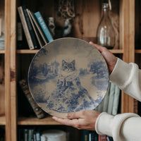 Load image into Gallery viewer, Cat Toile Plate - 2

