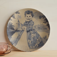 Load image into Gallery viewer, Cat Toile Plate - 3
