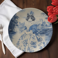 Load image into Gallery viewer, Cat Toile Plate - 1
