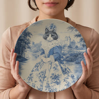 Load image into Gallery viewer, Cat Toile Plate - 1
