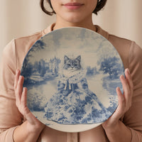 Load image into Gallery viewer, Cat Toile Plate - 2
