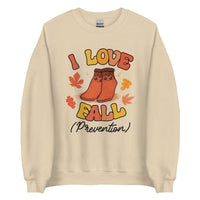 Load image into Gallery viewer, &quot;I Love Fall (Prevention)&quot; Nurse Sweatshirt
