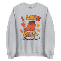 Load image into Gallery viewer, &quot;I Love Fall (Prevention)&quot; Nurse Sweatshirt

