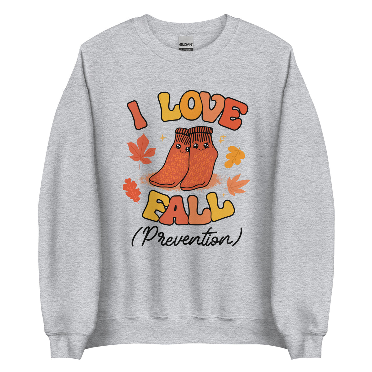 "I Love Fall (Prevention)" Nurse Sweatshirt