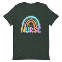 Load image into Gallery viewer, Rainbow Nurse T-Shirt
